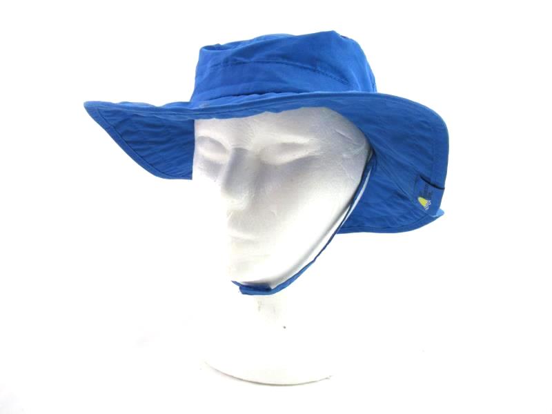 The Sun Protection Zone Blue Sun Bucket Hat 50 SPF One Size Blue Floppy Safari