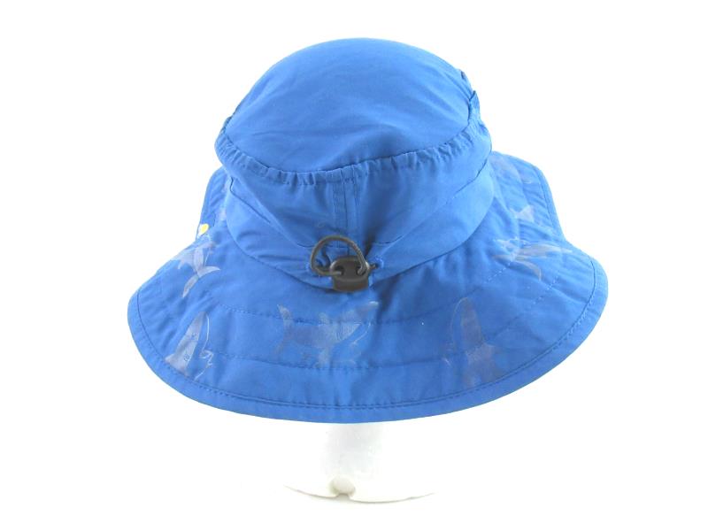 The Sun Protection Zone Blue Sun Bucket Hat 50 SPF One Size Blue Floppy Safari