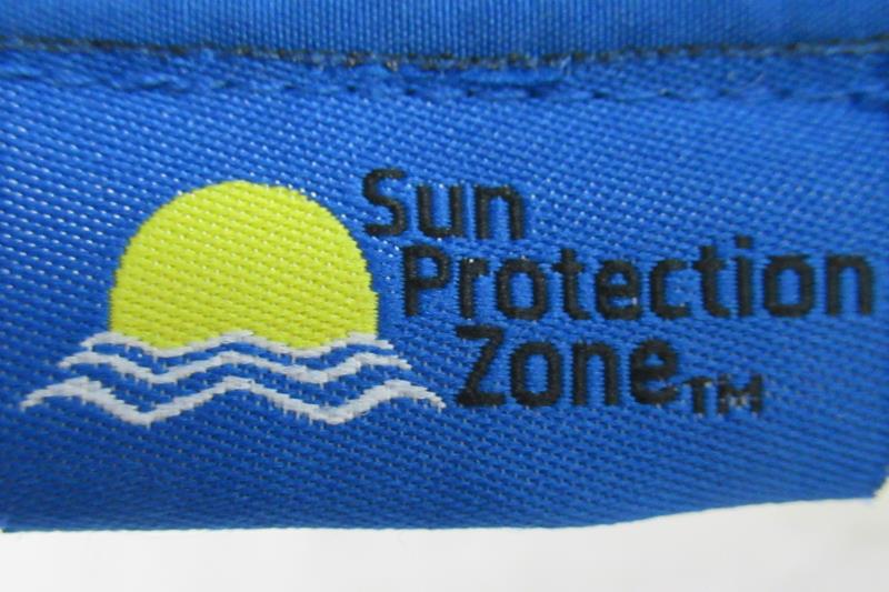 The Sun Protection Zone Blue Sun Bucket Hat 50 SPF One Size Blue Floppy Safari