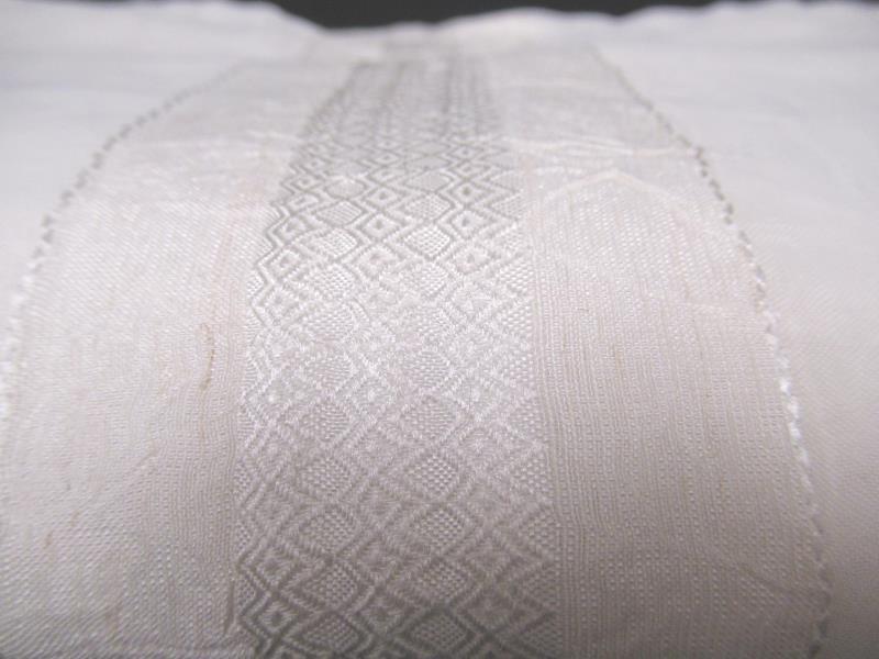 Vintage Style Masters Scarf Valance Curtain Beige Cream Satin Chiffon Sheer