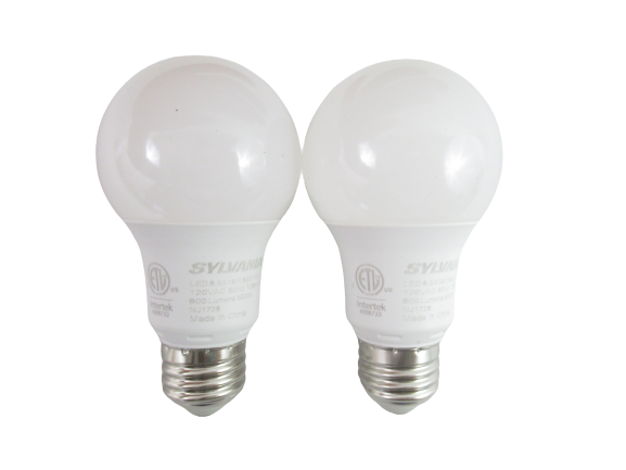 Sylvania 60W Equivalent LED Light Bulb A19 Lamp 2 Pack 2