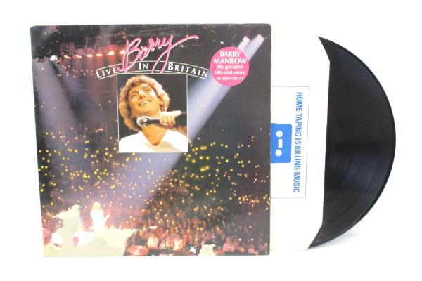 Lot of 3 Barry Manilow Vinyl LP Even Now Live Britain Here Comes Night Record