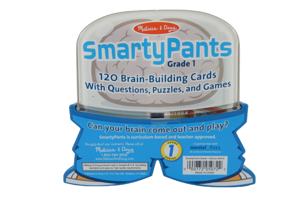 Melissa & Doug Smarty Pants Grade 1 Card Set Educational Brain Building