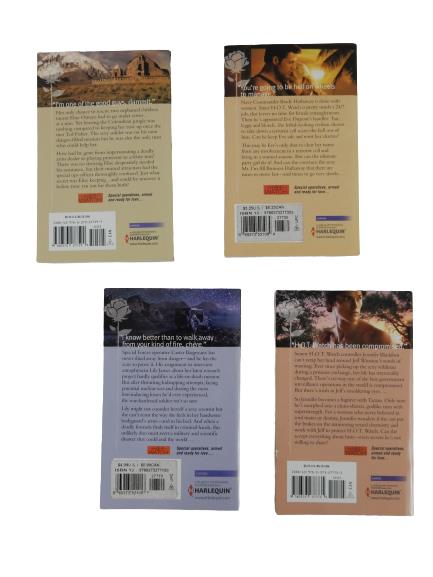 Lot of 4 Cindy Dees Books Harlequin Silhouette Hot Watch Romantic Suspense
