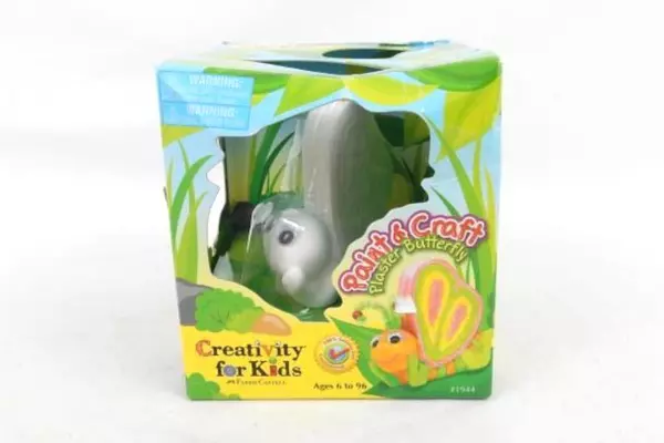 Lot of 2 Creativity For Kids Paint & Craft Kits Butterfly Fish