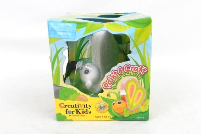Lot of 2 Creativity For Kids Paint & Craft Kits Butterfly Fish