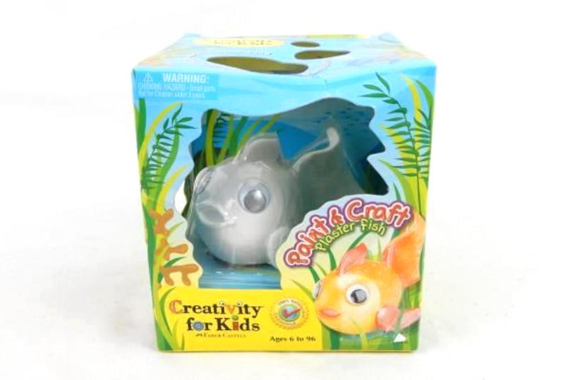 Lot of 2 Creativity For Kids Paint & Craft Kits Butterfly Fish