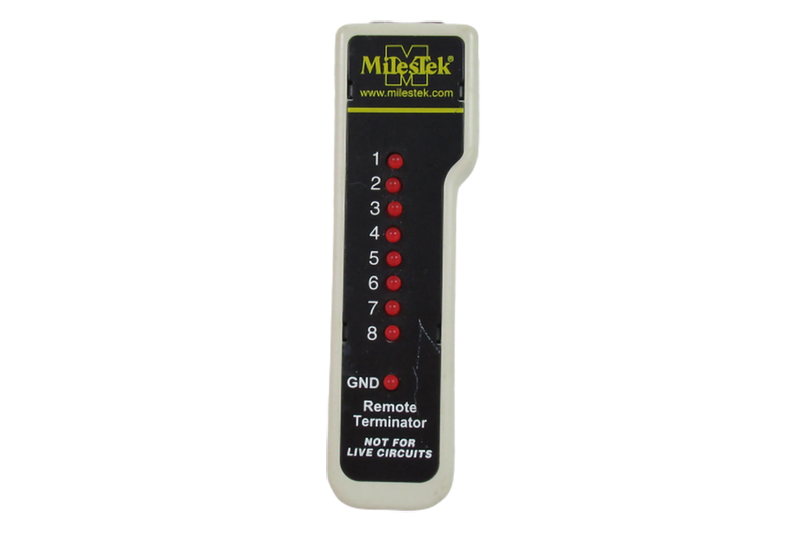Milestek Uni-Nework Modular Cable Tester Remote Terminator Untested As Is Case