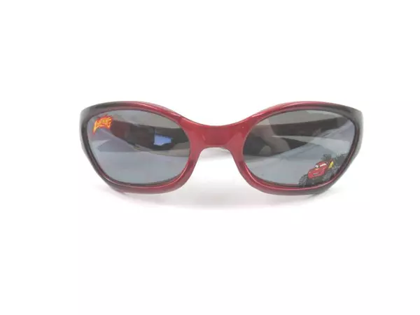 Disney Pixar Cars Lighting McQueen Children's Sunglasses For Kids Red Black