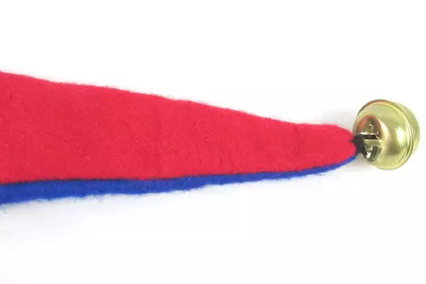 Jester Costume Cap Hat With Gold Bells Red Green Blue Adult Sized Halloween