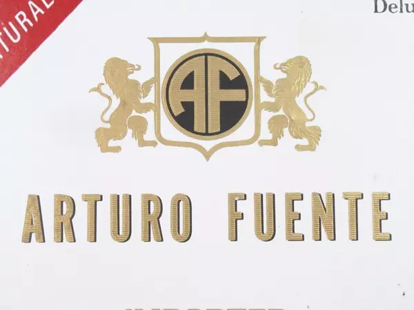 Vintage Arturo Fuente Imported Cigars Curly Head Deluxe Empty Box