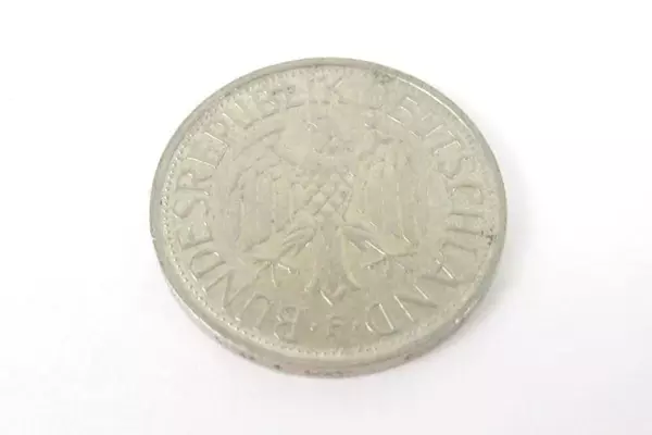 Lot of 4 German One Deutschemark Coins Federal Republic Germany 1956 1983 KM 110