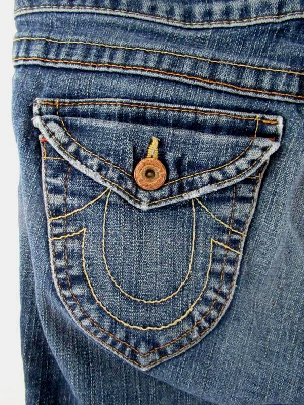 True Religion Jeans Denim Bootcut Becky Medium Wash Low Rise Women's Size 30