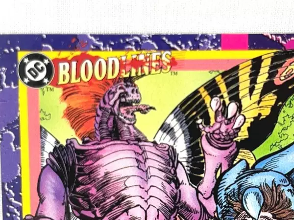Lot of DC Comics Bloodlines Collectible Trading Cards Set Of 1-78 Sky Box