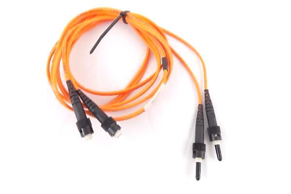 Lot of 4 - NOS - Duplex SC/SC SC to SC 62.5/125 Fiber Optic Cables 2 Meter