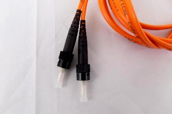 Lot of 4 - NOS - Duplex SC/SC SC to SC 62.5/125 Fiber Optic Cables 2 Meter