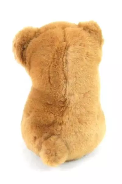 Vintage Sugar Loaf Stuffed Bear Plush Doll Brown Soft Praying Hands