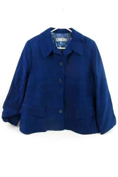 Vintage Paul Blair Woven Dress Suit Set Jacket Women's Approx Size Large