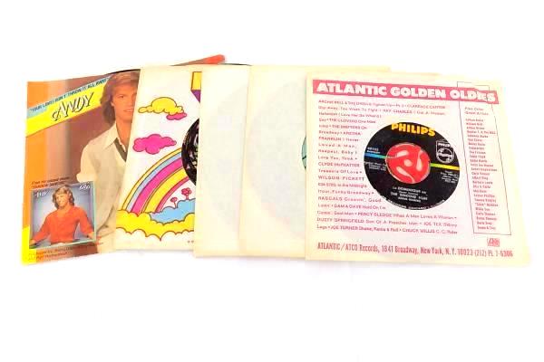 Lot of 5 Original 45's Gibb, Tillotson, New Vaudeville Band, Davis, Singing Nun