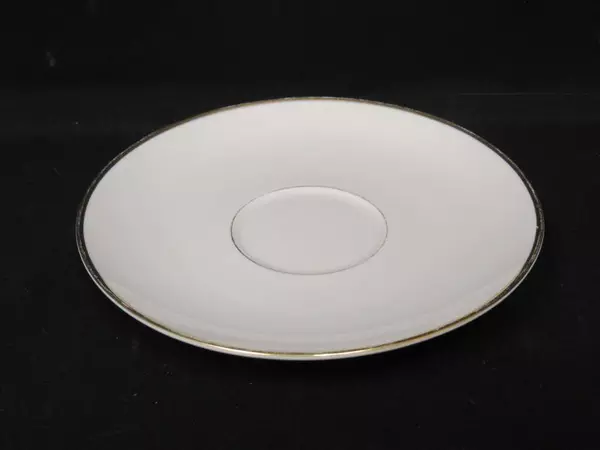Lot of 5 Fashion Manor Footed Cup And Saucer Sets China Gold Herald