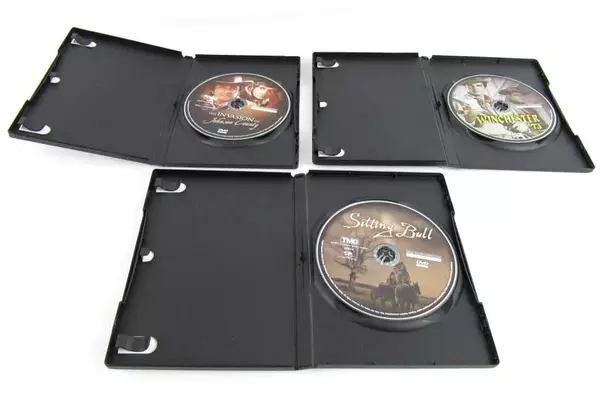 Lot of 3 Western TMG DVDs Sitting Bull Winchester '73 Invasion of Johnson County