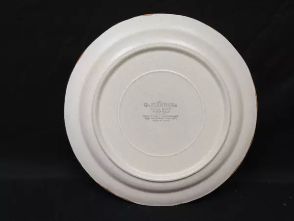 Lot of 2 Mikasa Stoneware Dinner Plates Whole Wheat 10.75 Inch E 8001