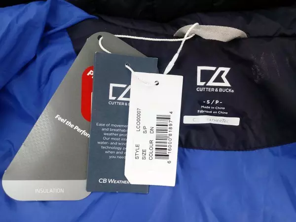 Cutter & Buck Rainier Jacket Primaloft CB Weathertec Blue Women's Small NWT