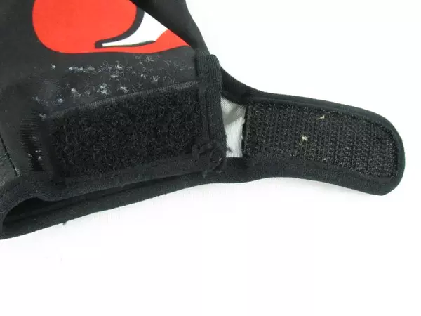 Cor Sport Women's Finger-less Cycling Gloves Size Small Black Red Leather