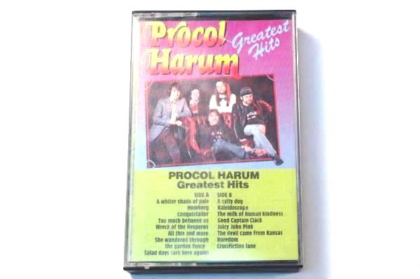 Procol Harum Greatest Hits Album Cassette Tape Dutch Import 16 Songs