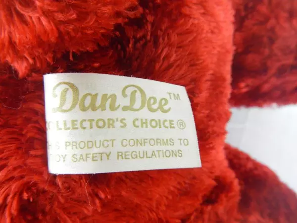 Dan Dee Red Teddy Bear Valentine's Day Love Romance Candy Hearts 22"