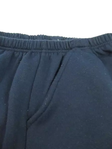 Vintage Blair Women's Cinched Hem Sweatpants Fleece Lined Size Large Navy Blue