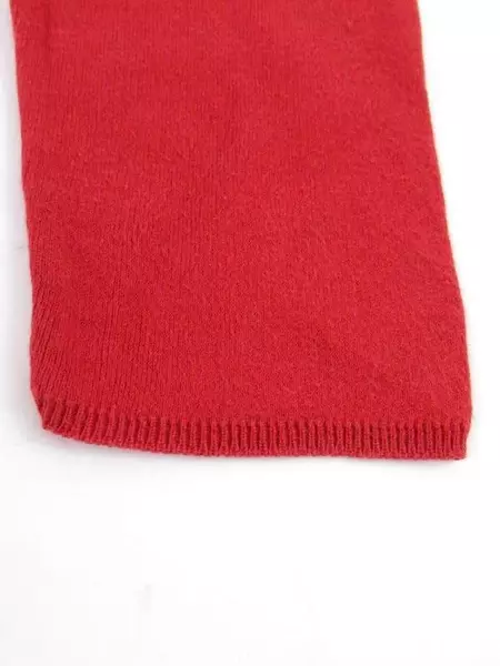 Vintage Eddie Bauer Knit Sweater Red 100% Cotton Size Small Petite