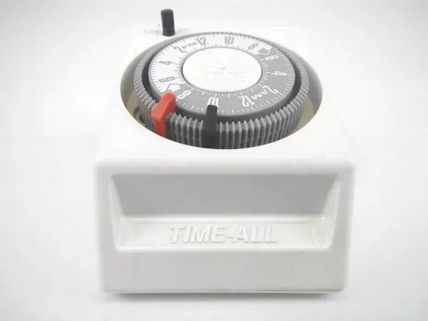 Intermatic Time All 24 Hour Plug In Mechanical Indoor Timer Model SB111 White
