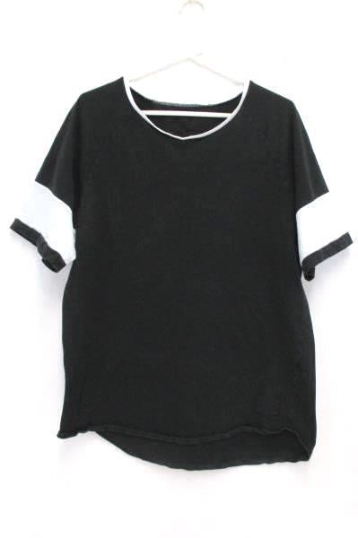 Women's Outfit On The Byas Black T-Shirt Hi Panda Shorts Rainbow Pocket Size L