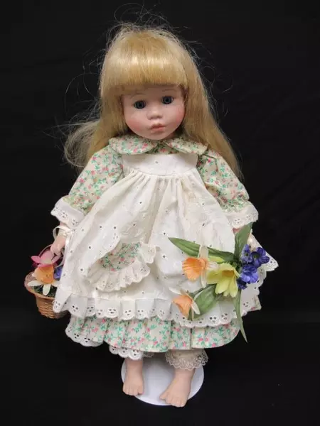 Vintage Limited Edition Reader's Digest Porcelain Doll Katie Ann 1315 of 3600