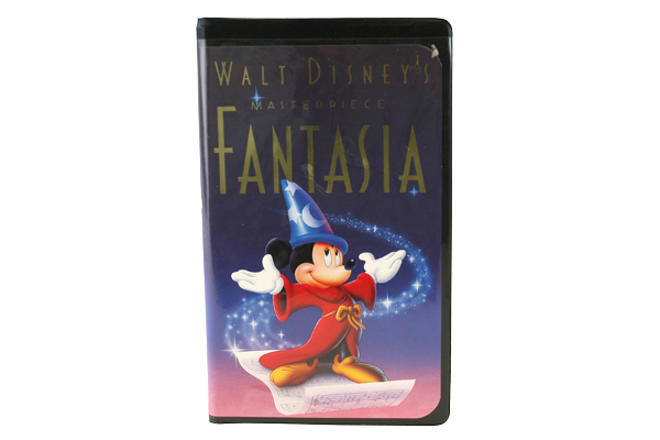 Fantasia Walt Disney's Masterpiece Home Video 1991 VHS 1132