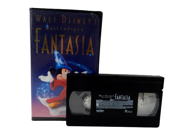 Fantasia Walt Disney's Masterpiece Home Video 1991 VHS 1132