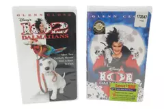 Lot 2 Disney VHS Movies 101 Dalmatians 102 Dalmatians Live Action Glenn Close