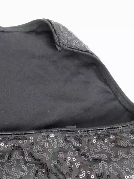 Tenth House Dance Costumes Sequin Mesh Bra Top Women's Size SA Black TH17031