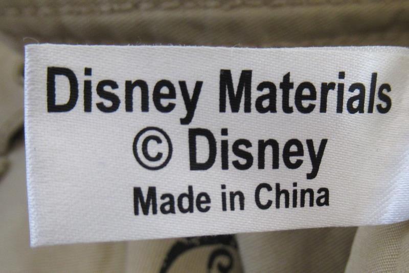 Disney US Allegiance Mickey & Minnie 39 USA Tote Bag Khaki 2 Adjustable Straps