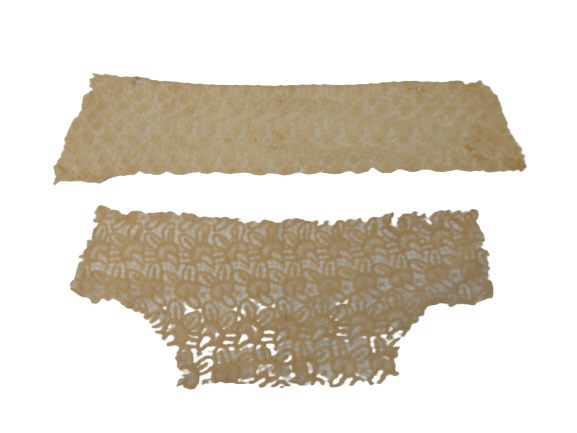 Lot Of 15 Vintage Lace Crochet Trims Beige Cream Cutters With Some Flaws
