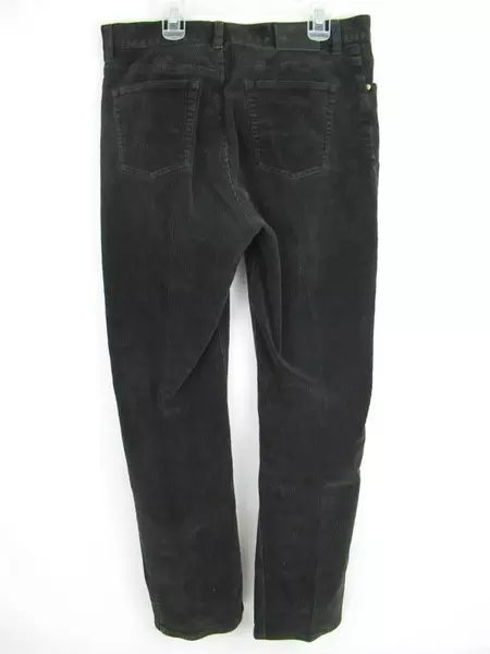 Lauren Jeans Co Ralph Lauren Corduroy Jeans Women's Size 10 Black Pockets
