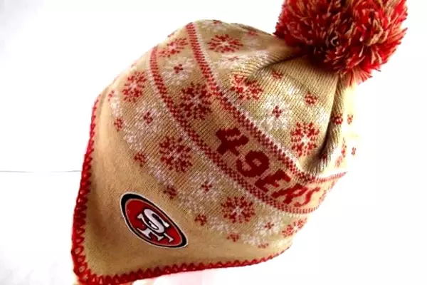 NFL Team Apparel Beanie Hat Cap Youth Size 4 To 7 Years San Francisco 49ers