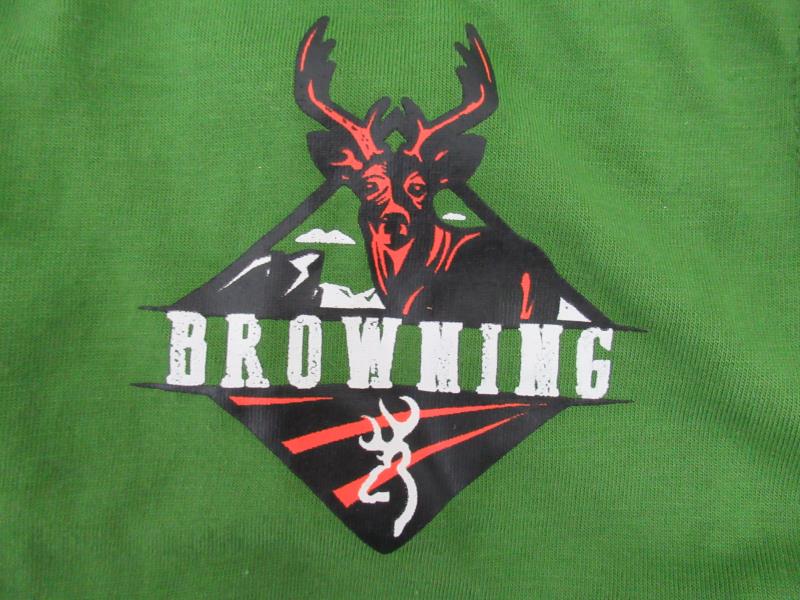 Browning Shorts Tank Top 2-Piece Set Green Brown Infant Boy's 3 & 6 MO