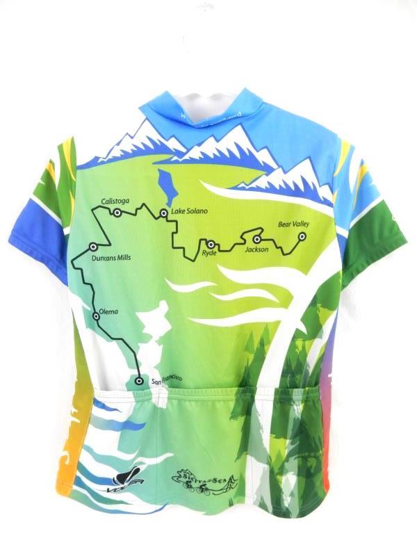 Voler Sierra To The Sea Women's Cycling Jersey Size Small Zipper Pockets