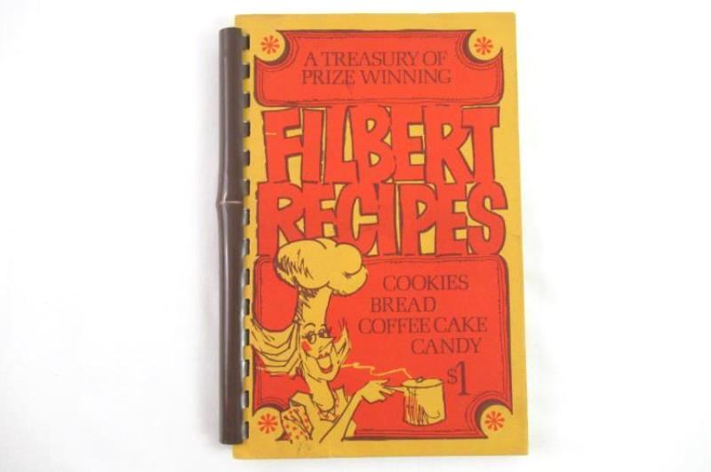 Treasury of Prize Winning Filbert Recipes 1973 Oregon Filbert