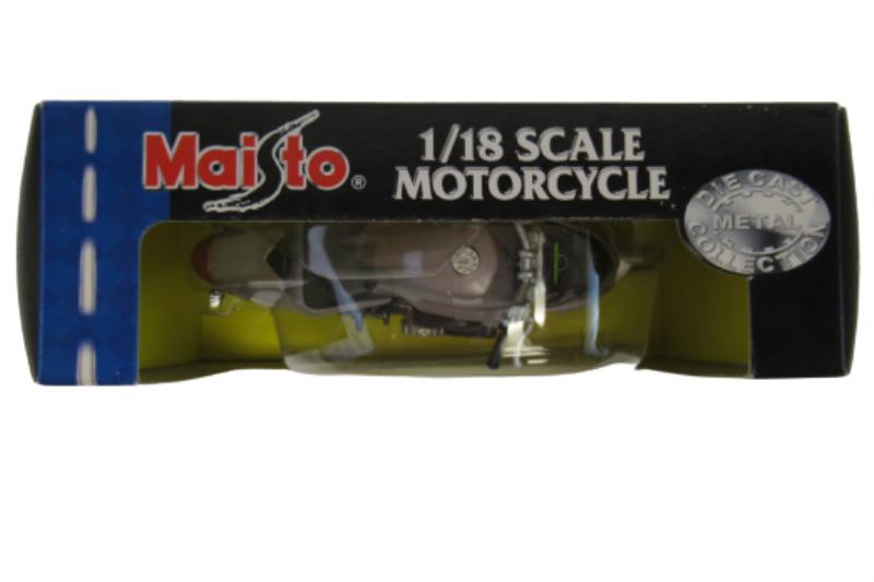 Maisto Die Cast Metal Motorcycle 1:18 Munch Light Purple Sealed Box