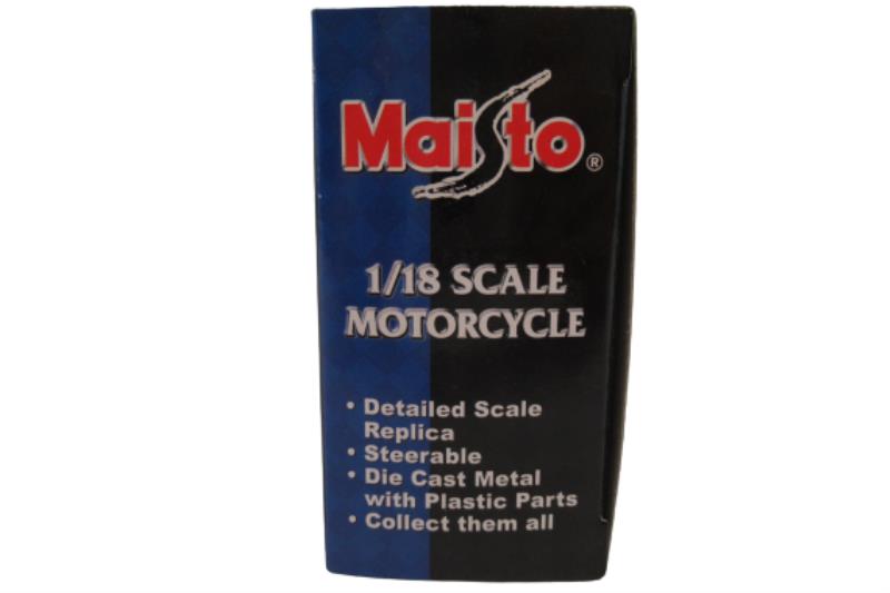 Maisto Die Cast Metal Motorcycle 1:18 Munch Light Purple Sealed Box