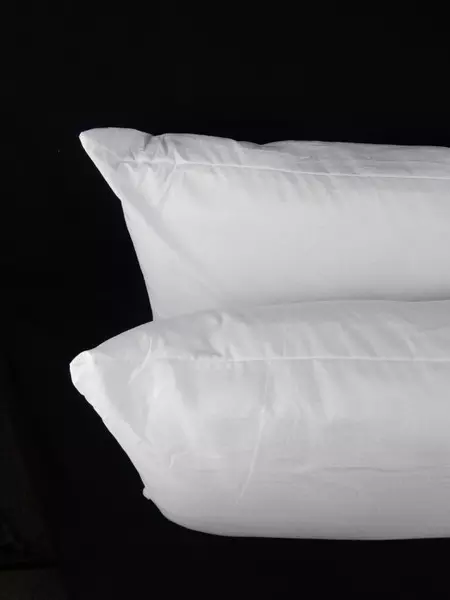 Lot of 2 Carpenter Pillow Co King Size Bed Pillows 20 In X 36 Inch Polyester
