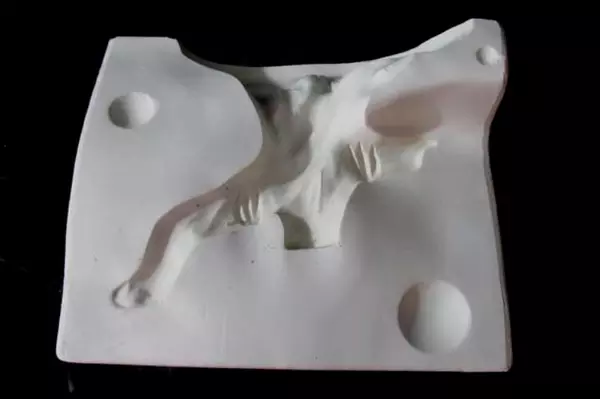 BJ Mold Company Ceramic Slip Casting Mold Base Model Number 123DW Robin Base